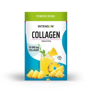 Collageen 10 000 mg met ananassmaak 11,3 g Intenson