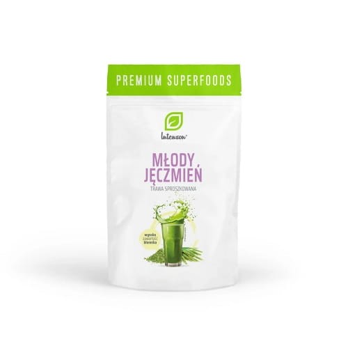 Jonge gerst gemalen poeder 100g Intenson