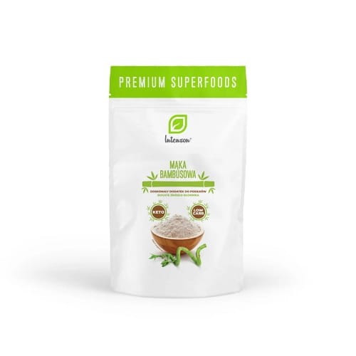 Intenson Mąka Bambusowa Błonnik bambusowy 500 g