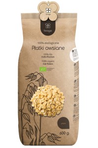 Płatki owsiane Bio 600 g BIOGO