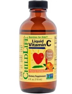 CHILDLIFE Liquid Vitamin C - Witamina C w płynie dla dzieci (118 ml)
