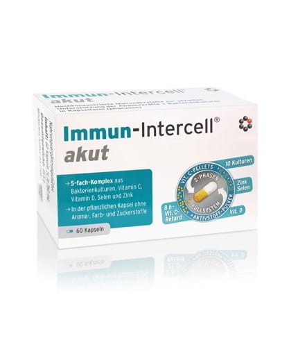 INTERCELL PHARMA Immun-Intercell akut (60 kaps.)
