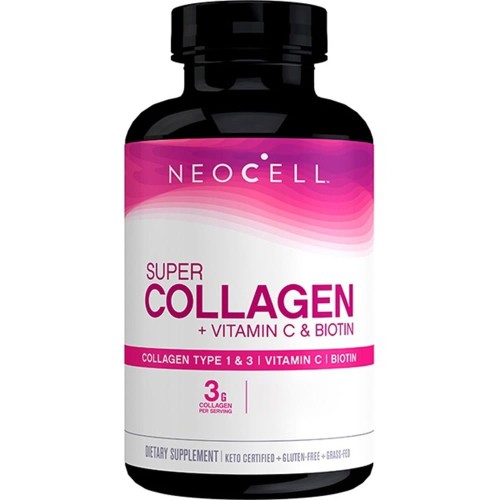 NEOCELL Super Collagen + Vitamin C &amp; Biotin  (180 tabl.)