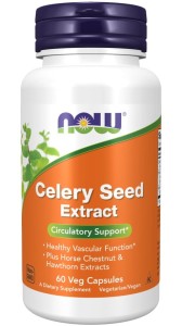NOW FOODS Celery Seed Extract 100 mg (60 kaps.)
