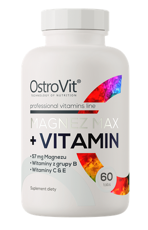 OSTROVIT Magnez Max + Vitamin (60 tabl.)