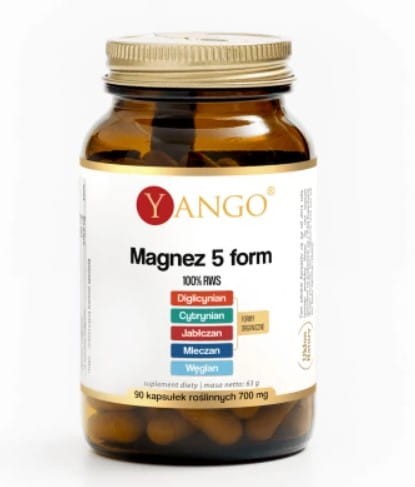 YANGO Magnez 5 Form (90 kaps.)