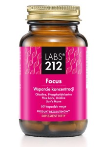 LABS212 Focus - Wsparcie koncentracji (60 kaps.)