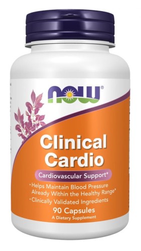 NOW FOODS Clinical Cardio - Wsparcie Serca (90 kaps.)
