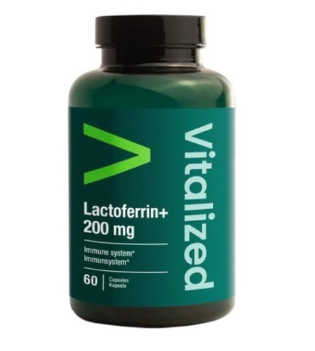VITALIZED Lactoferrin+ 200 mg (60 kaps.)