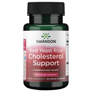 SWANSON Red Yeast Rice Cholesterol Support (60 kaps.)
