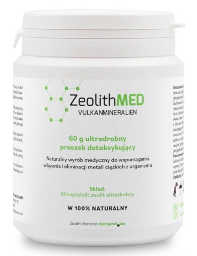 ZEOLITHMED Ultradrobny Zeolit Medyczny Mikronizowany (60 g)
