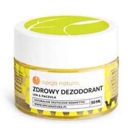 Opcja Natura Dezodorant len &amp; paczula 50 ml