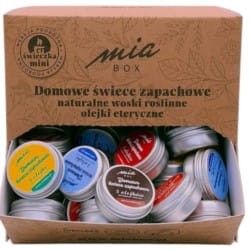 MiaBox Zestaw domowa świeczka MINI MIX 50 szt