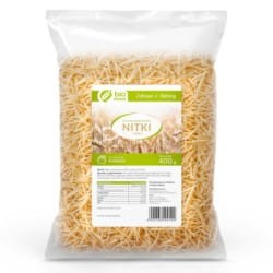 BIO invex Makaron orkiszowy nitki 400 g