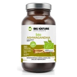 Big Nature bio Ashwagandha 150 t.