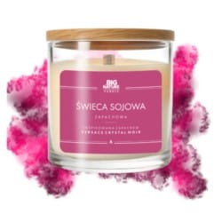 Big Nature Świeca Sojowa VERSACW CRYSTAL NOIR 150g