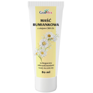 GORVITA Maść rumiankowa z olejem CBD 5% 80ml