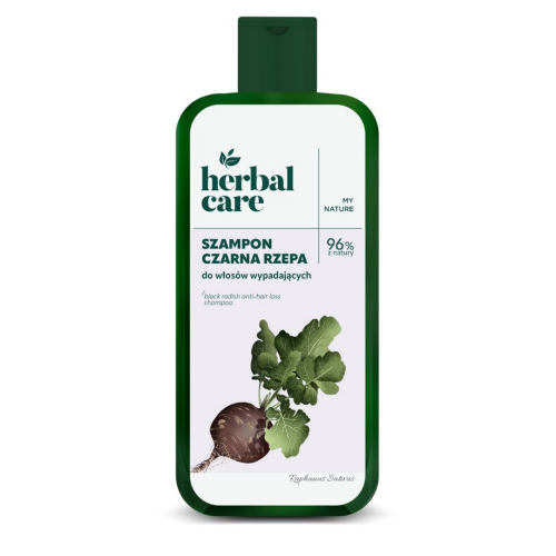 HERBAL CARE Szampon CZARNA RZEPA do włosów wypadających 330ml FARMONA
