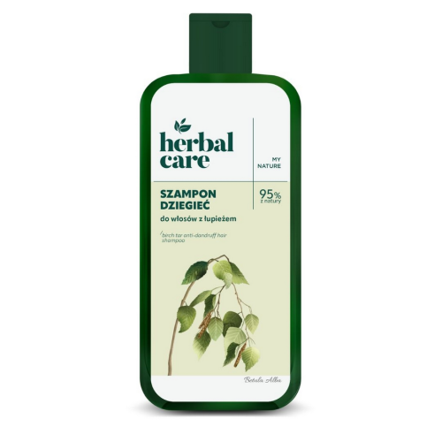 HERBAL CARE Szampon DZIEGIEĆ do włosów z łupieżem 330ml FARMONA