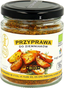PIĘĆ PRZEMIAN Przyprawa do ziemniaków bezglutenowa BIO 70g
