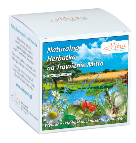 MITRA Naturalna herbatka na trawienie 30*2g