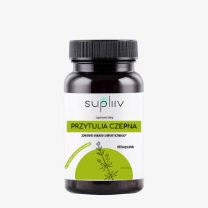 Przytulia czepna ekstrakt 400mg, 60 kaps. SUPLIIV