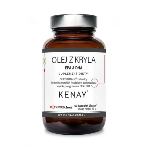 KENAY Superba Boost Olej z Kryla - EPA &amp; DHA (60 kaps.)