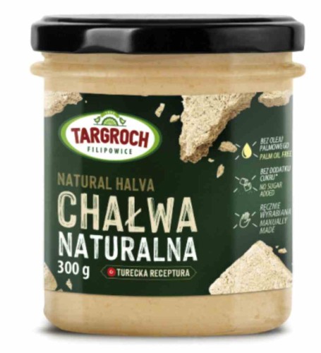 Targroch Chałwa naturalna bez cukru 300g