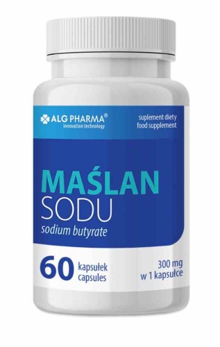 Alg Pharma Maślan Sodu 60 kapsułek