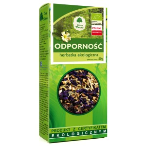 HERBATKA ODPORNOŚĆ BIO 50 g - DARY NATURY