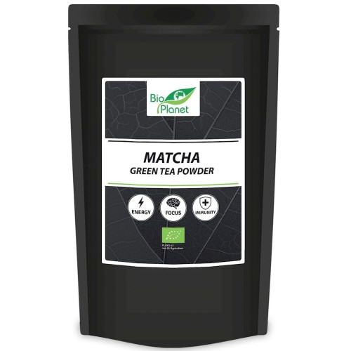 HERBATA ZIELONA MATCHA BIO 500 g - BIO PLANET INTERNATIONAL