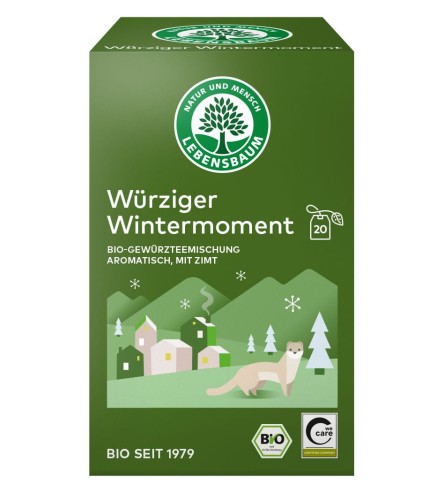 HERBATKA PIKANTNY ZIMOWY MOMENT BIO (20 x 2 g) 40 g - LEBENSBAUM (PRODUKT SEZONOWY)