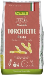MAKARON (SEMOLINOWY) TORCHIETTE BIO 500 g - RAPUNZEL
