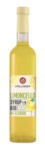 SYROP DO DRINKÓW I KOKTAJLI LIMONCELLO BIO 500 ml - HOLLINGER
