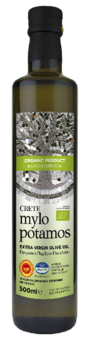OLIWA Z OLIWEK EXTRA VIRGIN PDO KRETA BIO 500 ml - MYLOPOTAMOS