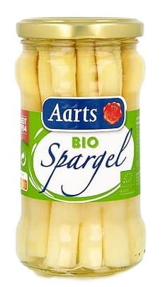 SZPARAGI BIAŁE W ZALEWIE BIO 280 g (160 g) (SŁOIK) - AARTS