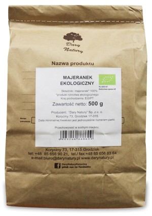 MAJERANKA BIO 500 g - HORECA (DARY NATURY)
