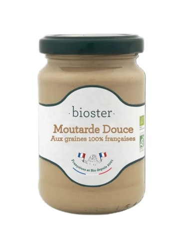MUSZTARDA ŁAGODNA BIO 200 g - BIOSTER