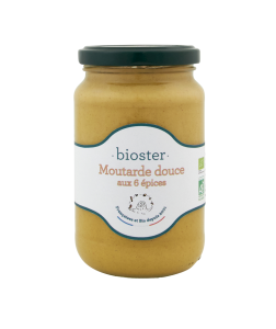 MUSZTARDA Z 6 PRZYPRAWAMI BIO 350 g - BIOSTER