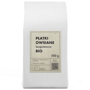 PŁATKI OWSIANE BEZGLUTENOWE BIO 500 g - THE PLANET