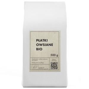 PŁATKI OWSIANE BIO 500 g - THE PLANET