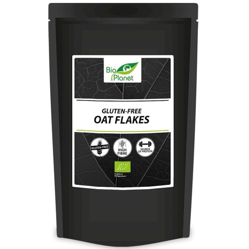 PŁATKI OWSIANE BEZGLUTENOWE BIO 600 g - BIO PLANET INTERNATIONAL
