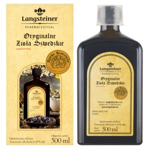 Oryginalne Zioła Szwedzkie 500ml LANGSTEINER