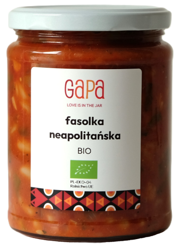 FASOLKA NEAPOLITAŃSKA BIO 500 g - GAPA