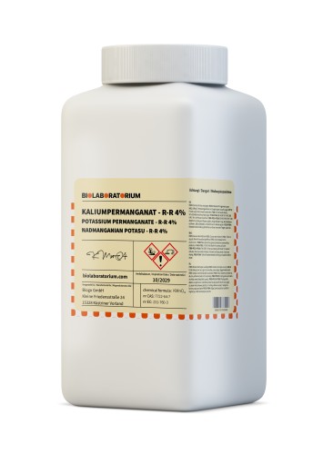 Nadmanganian potasu roztwór 4% - czysty 1000ml BIOLABORATORIUM