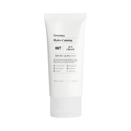 KREM PRZECIWSŁONECZNY KOREAŃSKI NAWILŻAJĄCY ZIELONA HERBATA SPF 50+ 60 ml - BARULAB