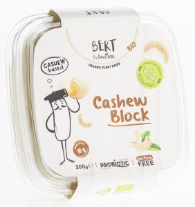 WEGAŃSKA ALTERNATYWA MASŁA Z ORZECHÓW NERKOWCA BIO 200 g - BERT