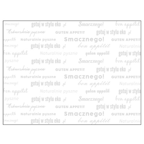 PAPIER DO PAKOWANIA ŻYWNOŚCI 30 x 40 cm - RYZA 5 kg