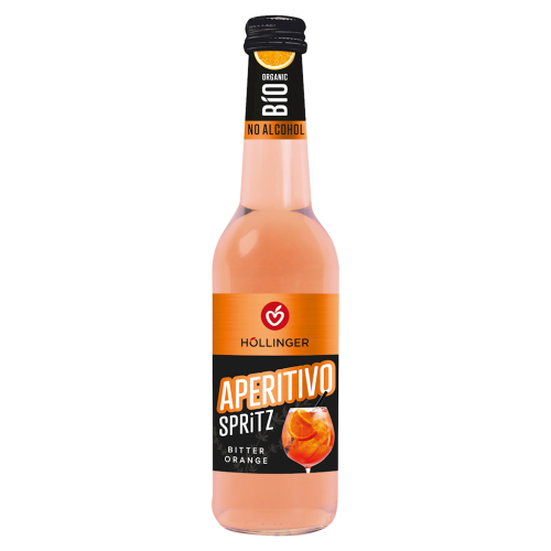 DRINK MUSUJĄCY BEZALKOHOLOWY APERITIVO SPRITZ BIO 330 ml - HOLLINGER