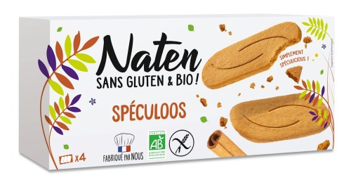 CIASTKA CYNAMONOWE BEZGLUTENOWE BIO 120 g - NATEN